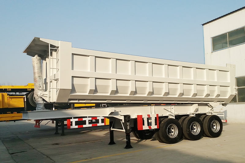 45cbm 3 block tipper trailer