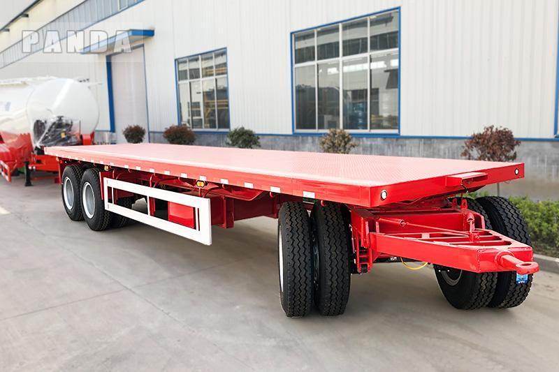 barra de tracción de cubierta plana semirremolque de camión para la venta