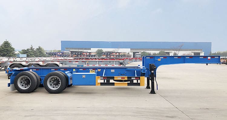 20ft iso tank container chassis trailer