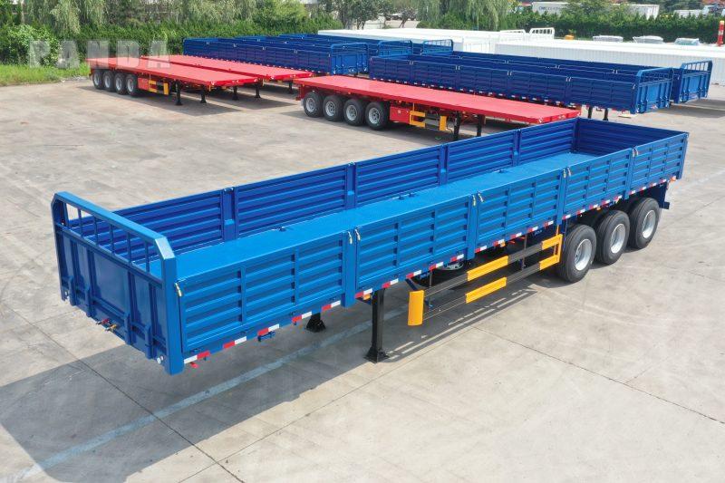 3 Axle 40' side wall trailers proveedor en Nigeria