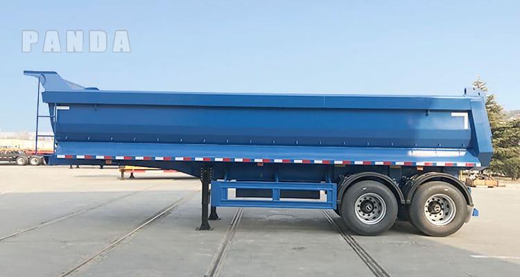 23cbm 2axle tipper trailer