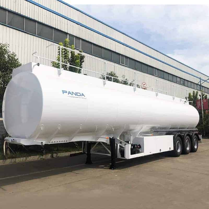 How long is a fuel tanker trailer Panda Mech