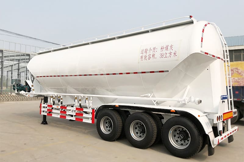 25-80 ton cement silo semi trailer