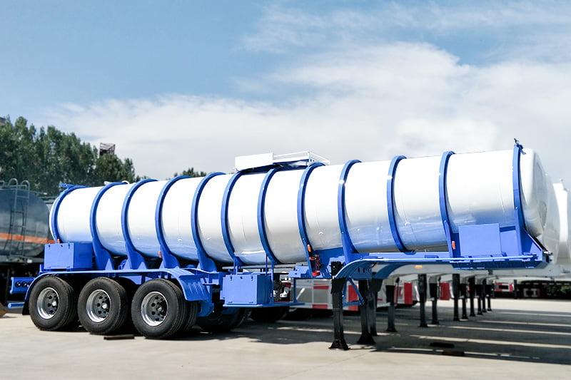 tanque de ácido sulfúrico concentrado de 18000l