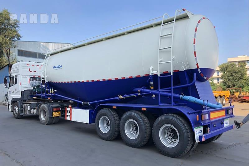 3 axle 50 ton cement trailer