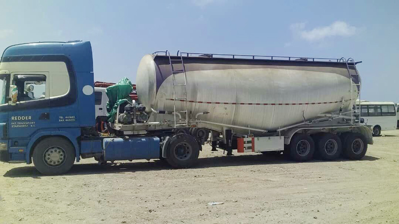 Ethiopia Cement Trailer