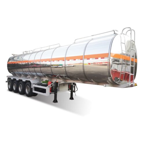 4 axle asphalt tanker trailer