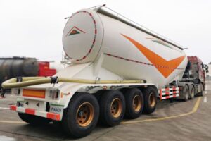 4 axle 60 ton cement trailer