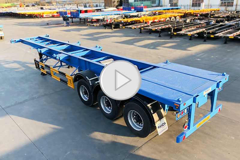 Best Container Chassis Trailers Skeletal Trailers For Sale Panda Mech