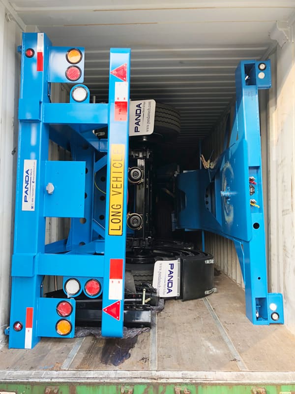 container chassis trailer transport