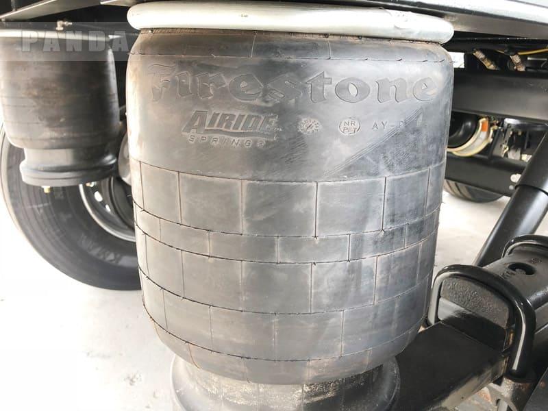 suspension pneumatique pour remorque à plateau