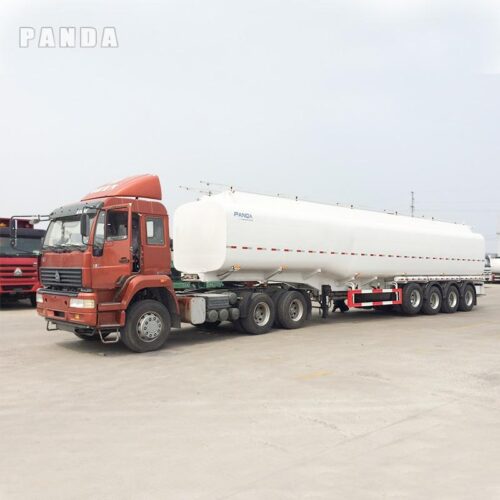 4 axle fuel tanker trailer