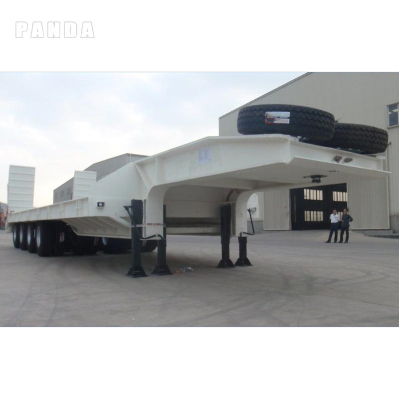 lowbed semi trailer