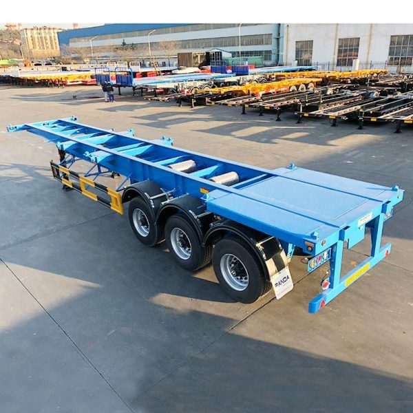 40' Intermodal Container Chassis Trailers For Sale Panda Mech China