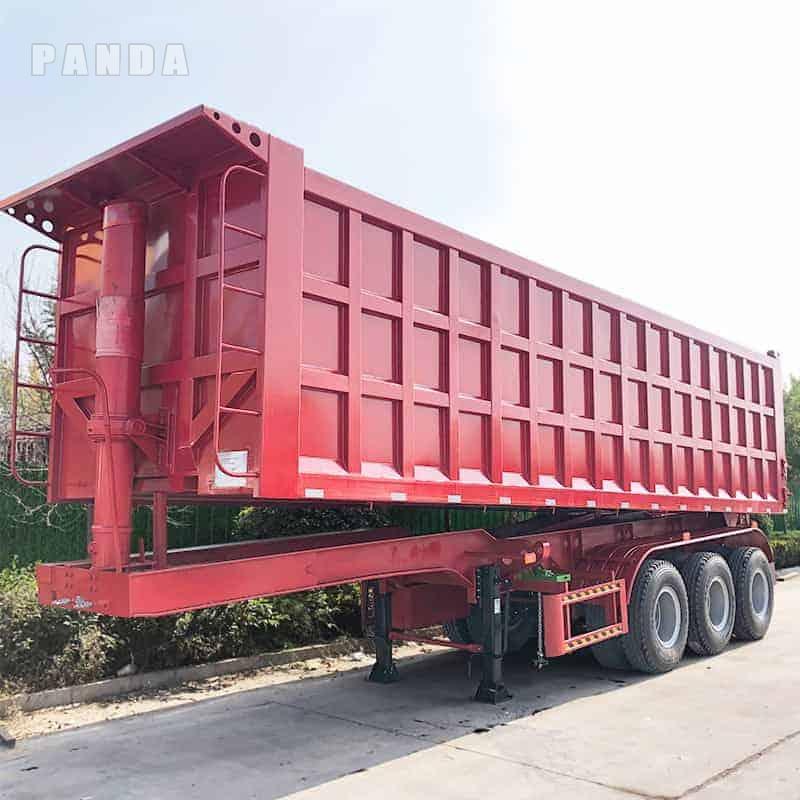 3 axle tipper semi trailer