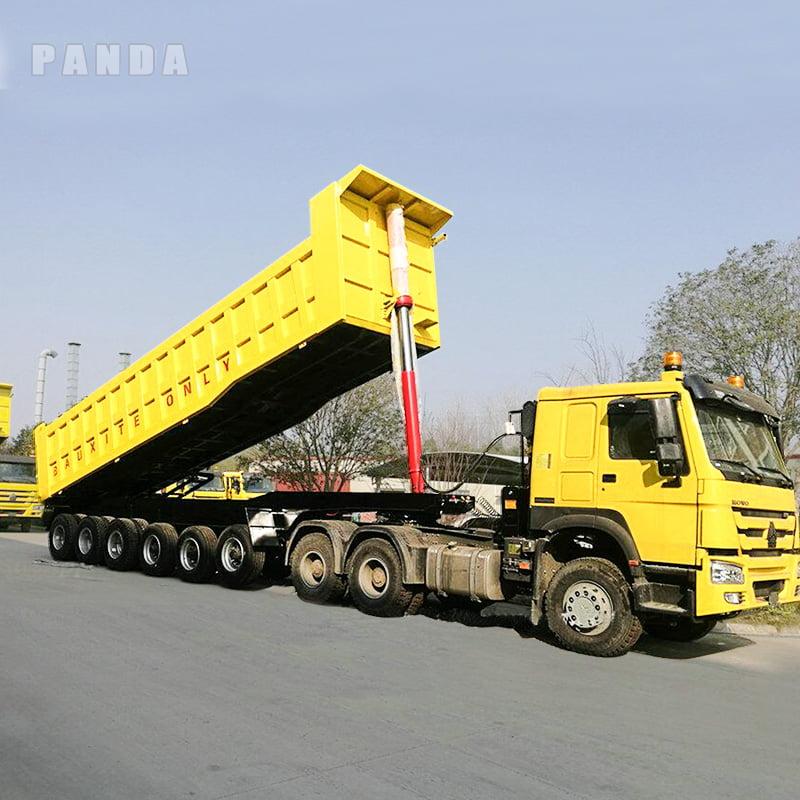 6 axle tipper semi trailer