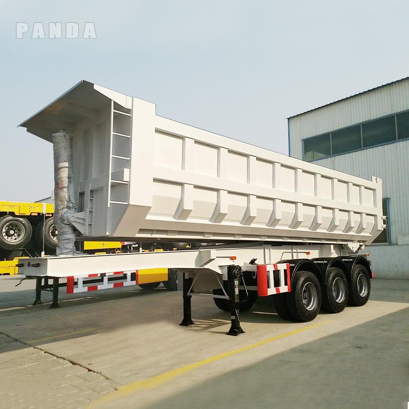 3 axle tipper semi trailer