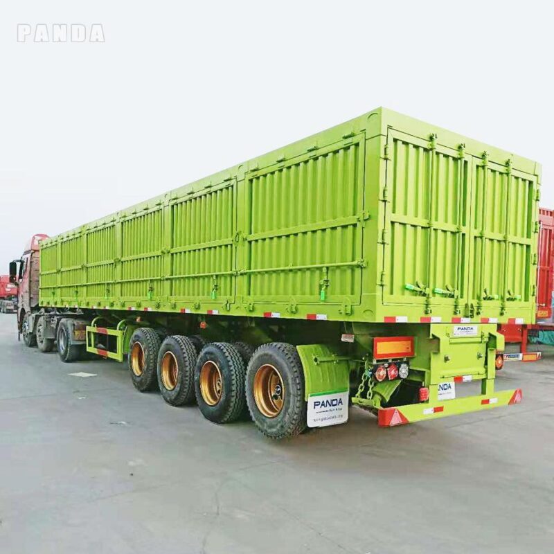 4 axle side tipper trailer