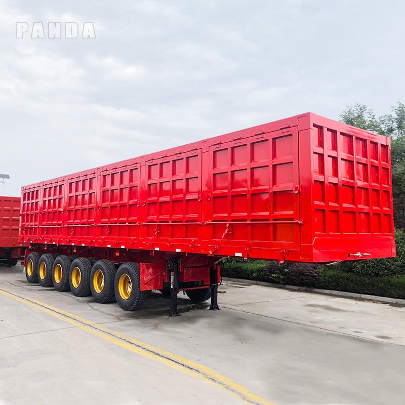 6 axle side tipper trailer