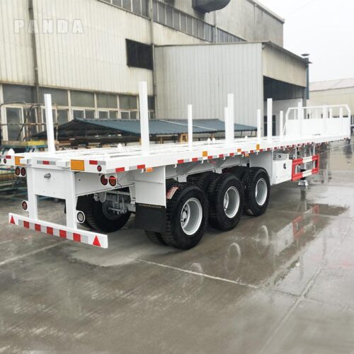 3 axle stake semi trailer