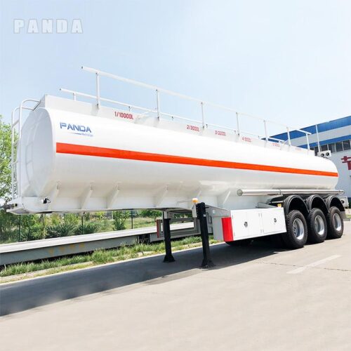 3 axle fuel tanker trailer