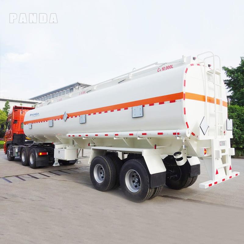 2 axle fuel tanker trailer