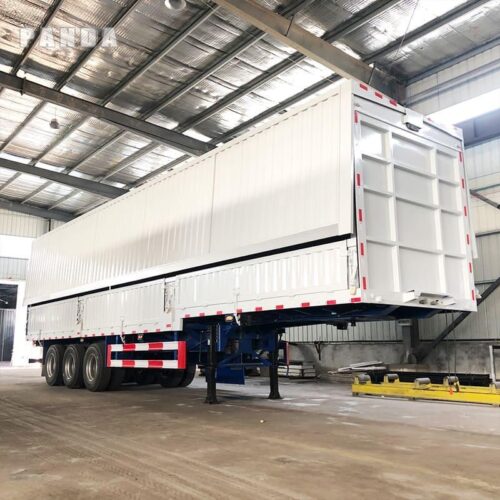 Remorque 3 essieux 40ft wing van