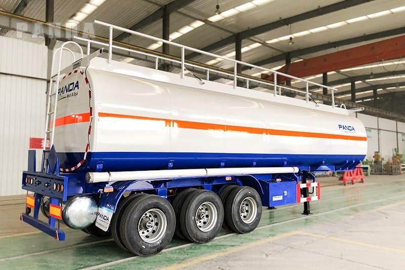 Venta de remolque de transporte de combustible de 45000 litros en Gambia