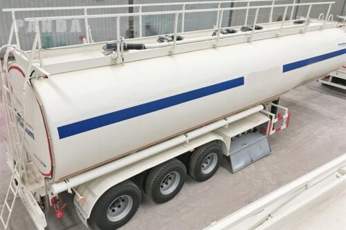 3 axles 45kl fuel tanker trailer