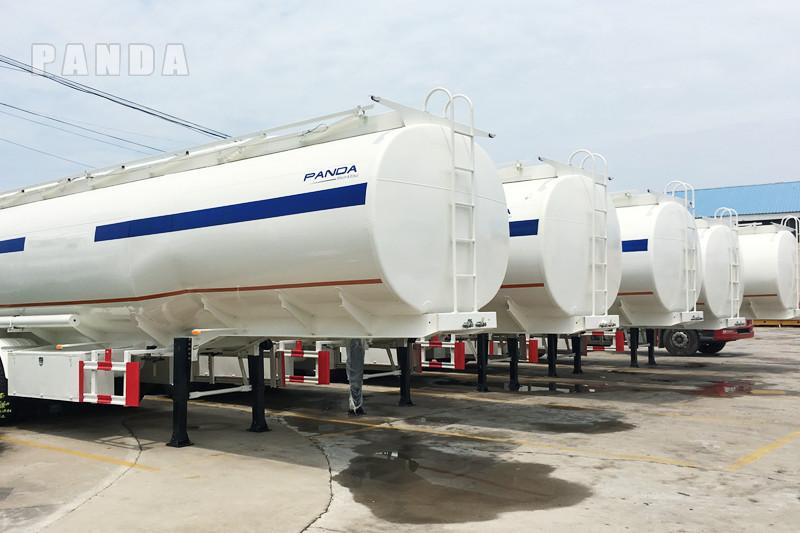 3 Axle 45KL Fuel Tank Trailers