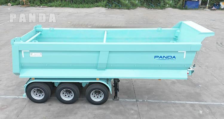 25 cbm dump semi trailer