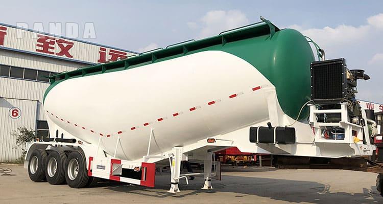 How to discharge a powder tanker?