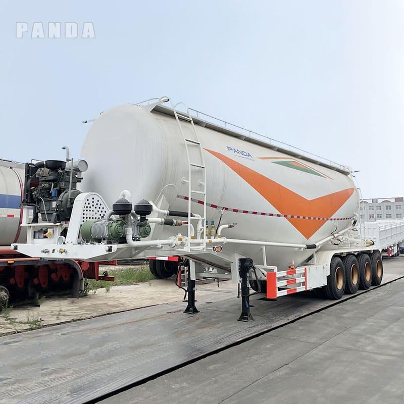 4axle cement bulk trailer