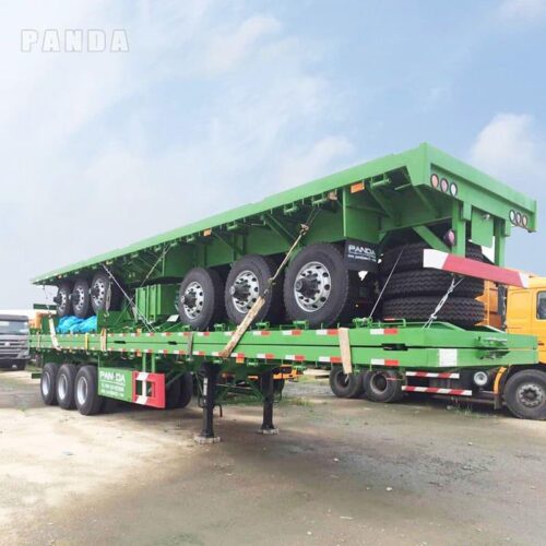 Semi-remorque 20ft flatbed/platform