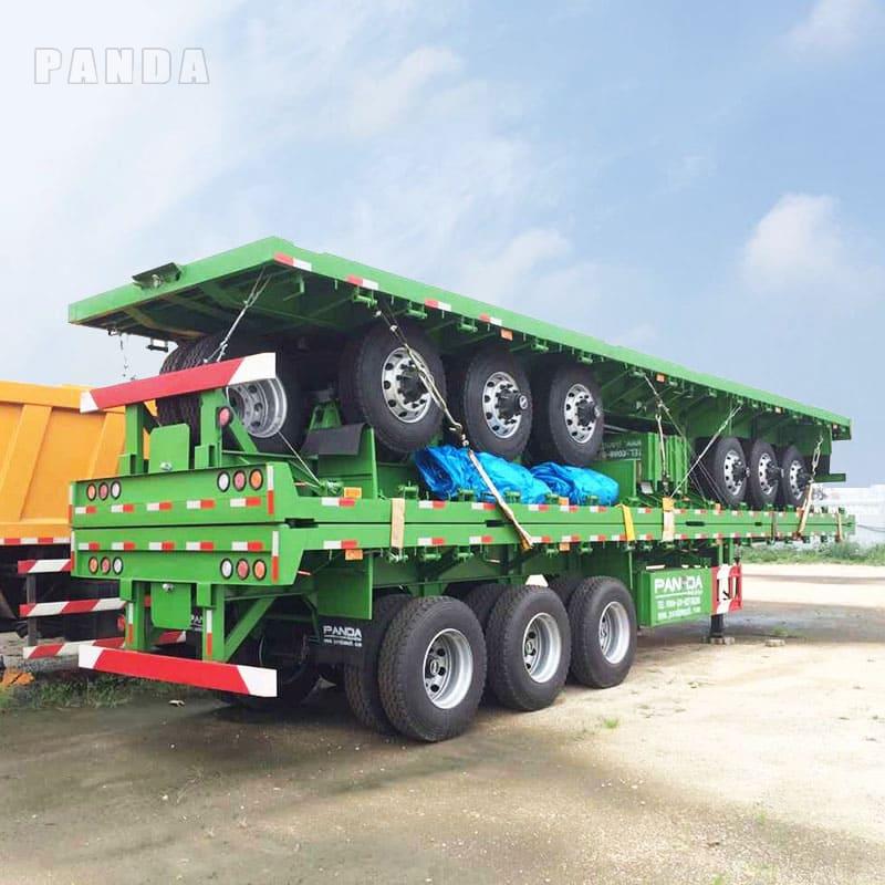 20ft flatbed/platform semi trailer