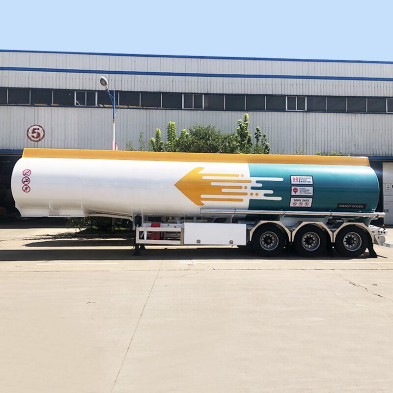 45,000 liters aluminum tank trailer