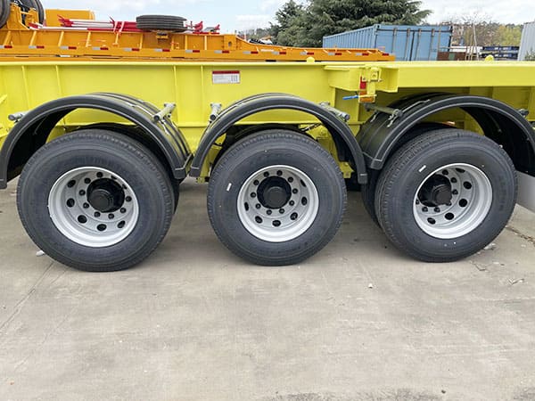 container chassis axle part