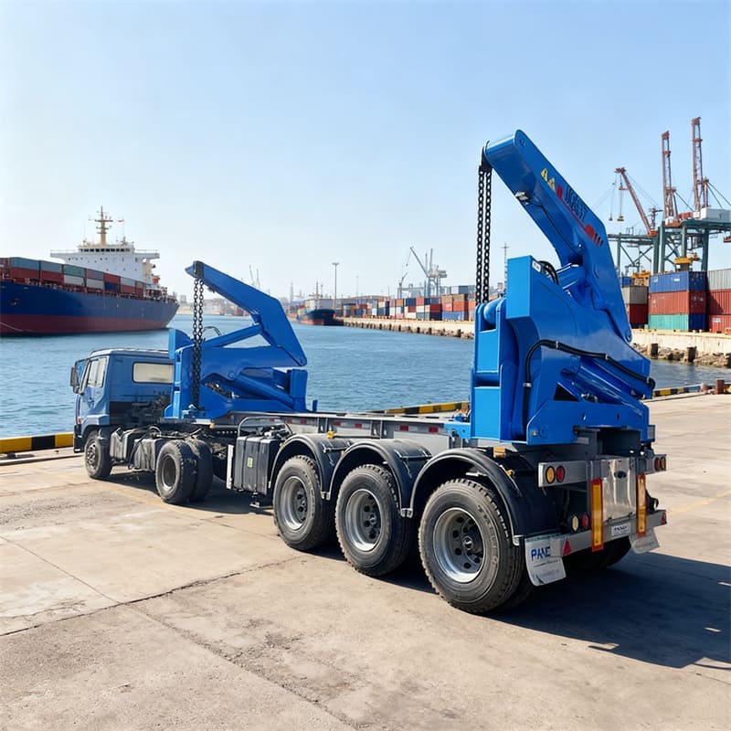 container side loader