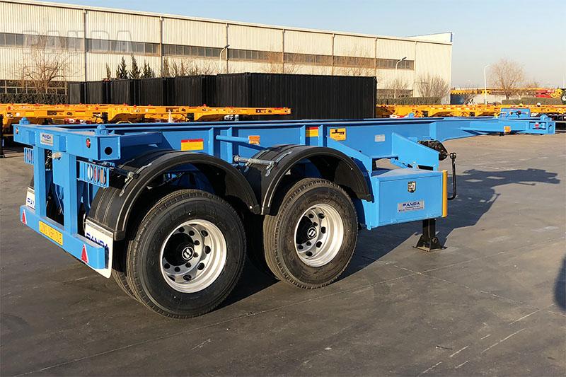 How to load containers onto a trailer