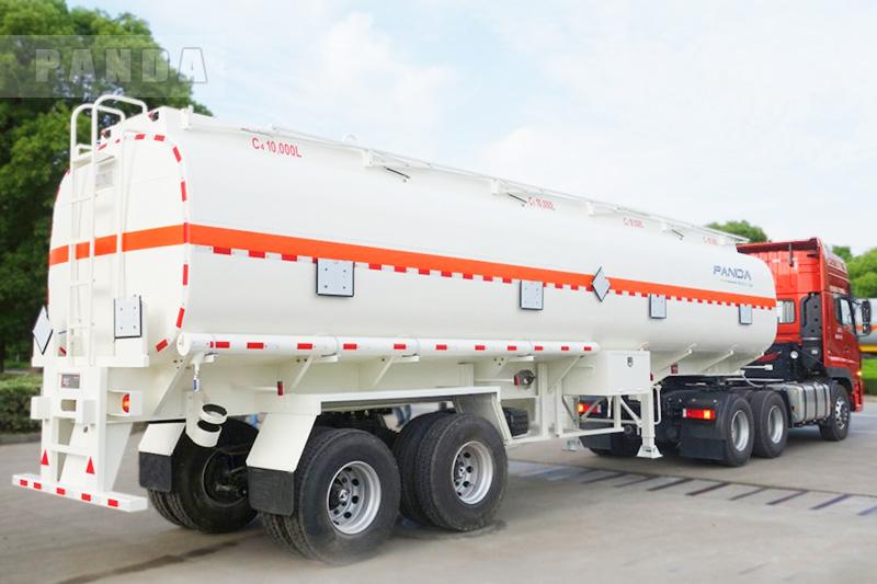 40000 Liters fuel tank trailer with bogie