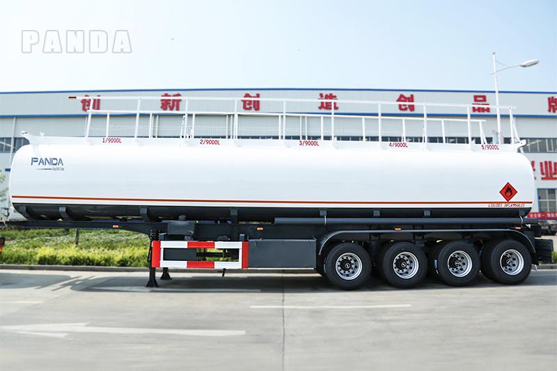 Remorque-citerne à essence de 45000 litres